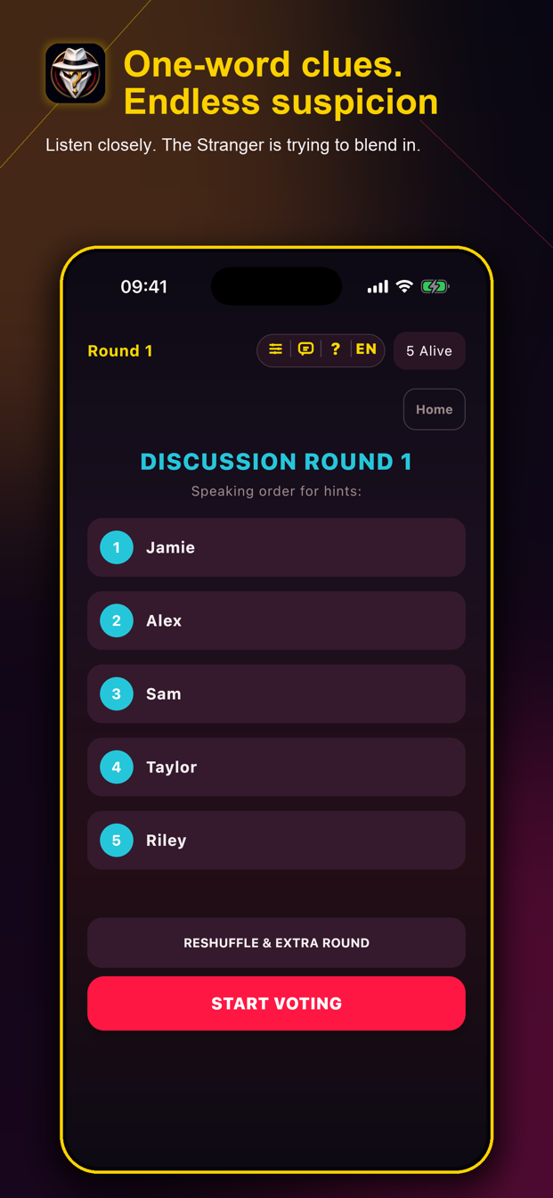 Discussion round and timer